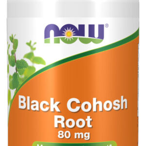 Now Foods Black Cohosh Root 80mg 90 Veg Cáps Importado