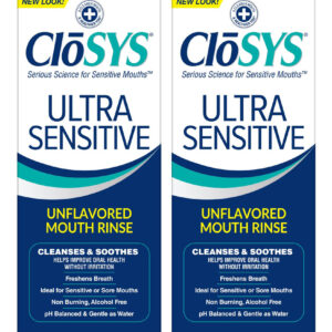 Enxaguante Bucal Closys Ultra Sensitive 32 Onças (pacote Com