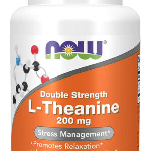L-teanina 200mg Now Foods L-theanine 60 Veg Caps