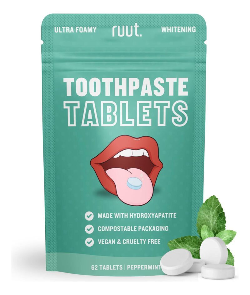 Comprimidos De Creme Dental Ruut Hydroxyapatite Remineralizi