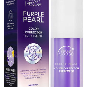 Creme Dental Venus Visage Color Corrector Purple Teeth White