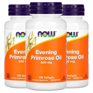 Óleo De Prímula 500mg 100 Soft Importado 3un Now Foods