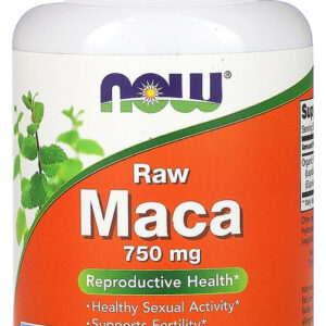 Now Foods Raw Maca Peruana 750mg 90 Veg Caps Eua/usa