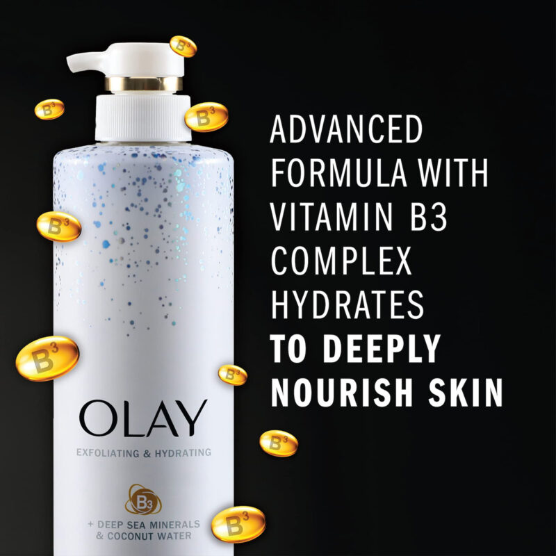 Sabonete Corporal Olay Esfoliante E Hidratante 590 Ml Com De - Image 3