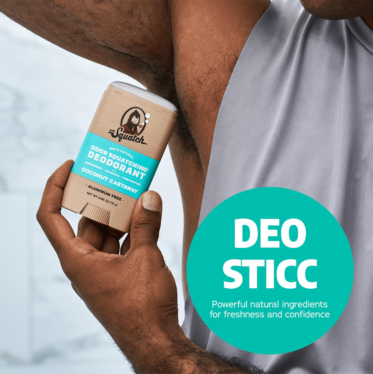 Desodorante Dr. Squatch Natural Coconut Castaway Men 80ml 3- - Imagem 6