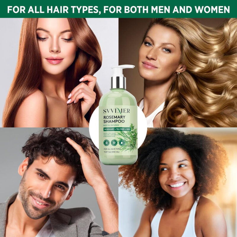 Shampoo Para Crescimento Capilar De Alecrim: Espessamento E - Image 7