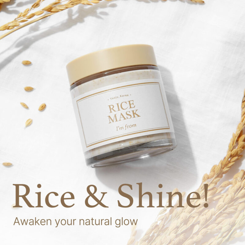 Máscara Facial I'm From Rice Mask Suave Esfoliante 115ml - Image 3
