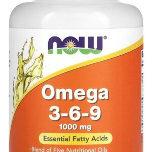 Ômega 3-6-9 1.000mg Now Foods 100 Caps Softgels Importado