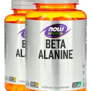 Beta-alanina 750mg 120 Cápsulas Importado 2un Now Foods