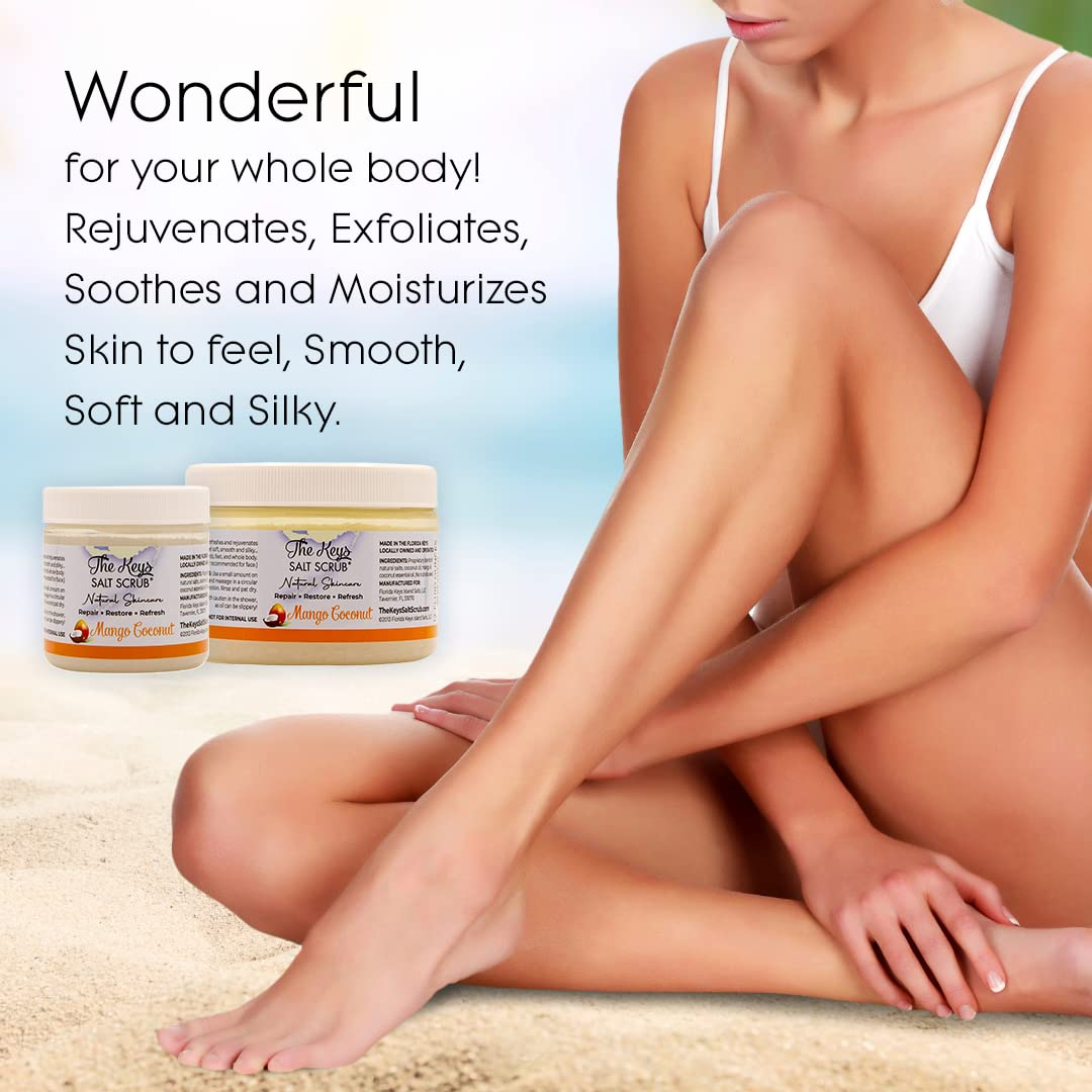Esfoliante Corporal The Keys Mango E Sal Marinho De Coco 100 - Imagem 6