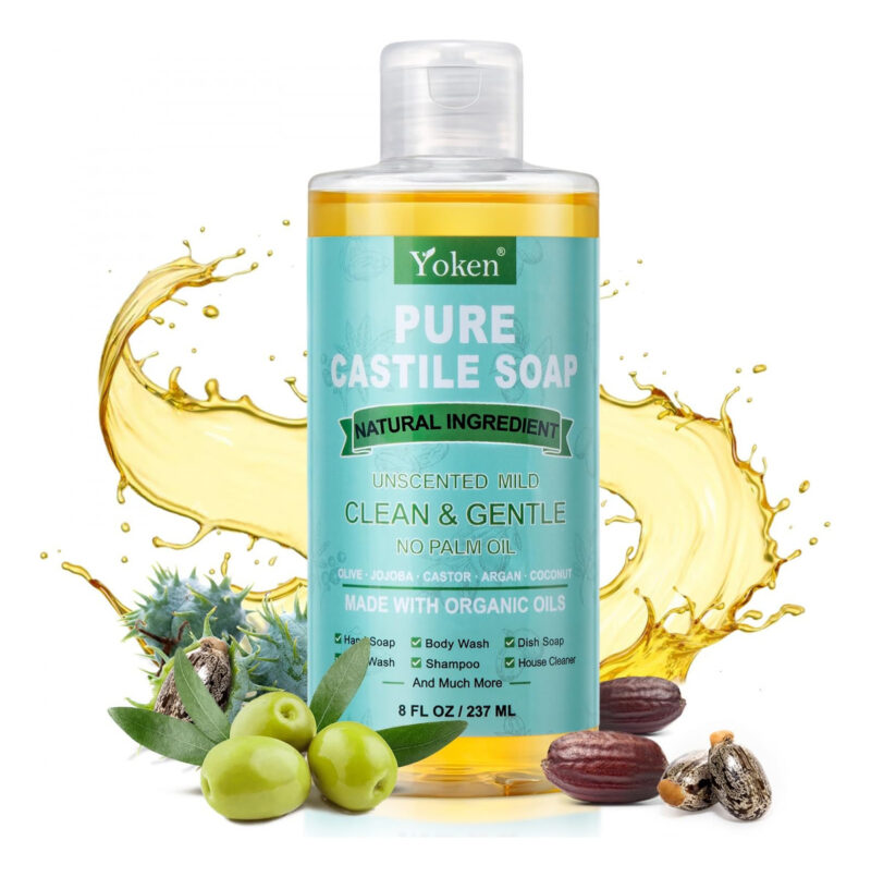 Sabonete Líquido Yoken Pure Castile 240ml Orgânico Sem Perfu - Image 8