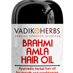 Óleo De Cabelo Vadik Herbs Brahmi-amla Promove O Crescimento