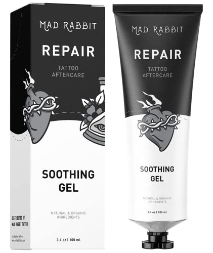Gel De Tatuagem Calmante Mad Rabbit - Cuidado Natural - Imagem 2