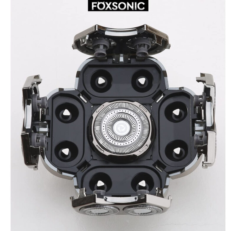 Máquina De Barbear De Reposição Com 9 Lâminas Para Foxsonic - Image 9