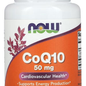 Coenzima Coq10 50mg + Vit E Now Foods 50soft Sabor N/a