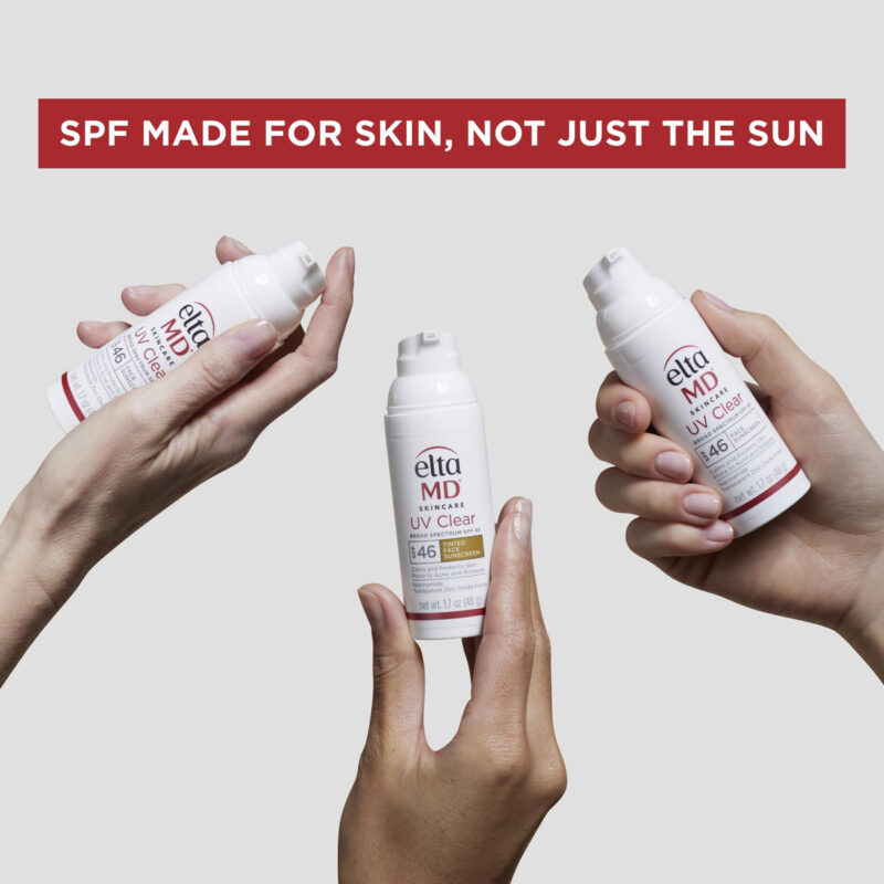 Protetor Solar Eltamd Uv Clear Tinted Face Deep Tinted Spf 4 - Image 5