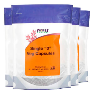 Cápsulas Vazias Now Foods Pacote Com 300un Importado 4un