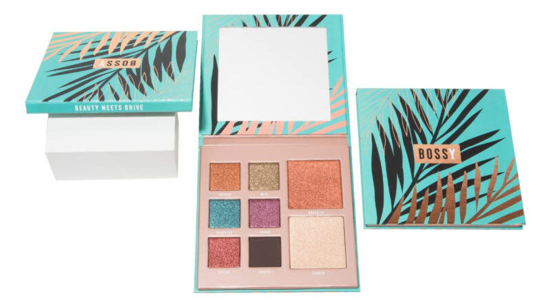 Paleta Bossy Cosmetics Beauty Meets Drive Blush, Highlighte - Image 7