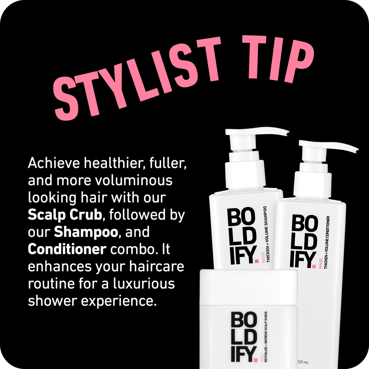 Esfoliante Para Couro Cabeludo Boldify Revitalize + Refresh - Imagem 8