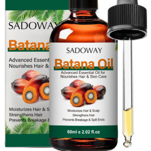 Óleo De Batana Sadoway Para O Crescimento Do Cabelo 60ml Par