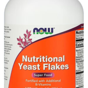 Levedura Nutricional Em Flocos Now Foods 284g Sabor Sem Sabor