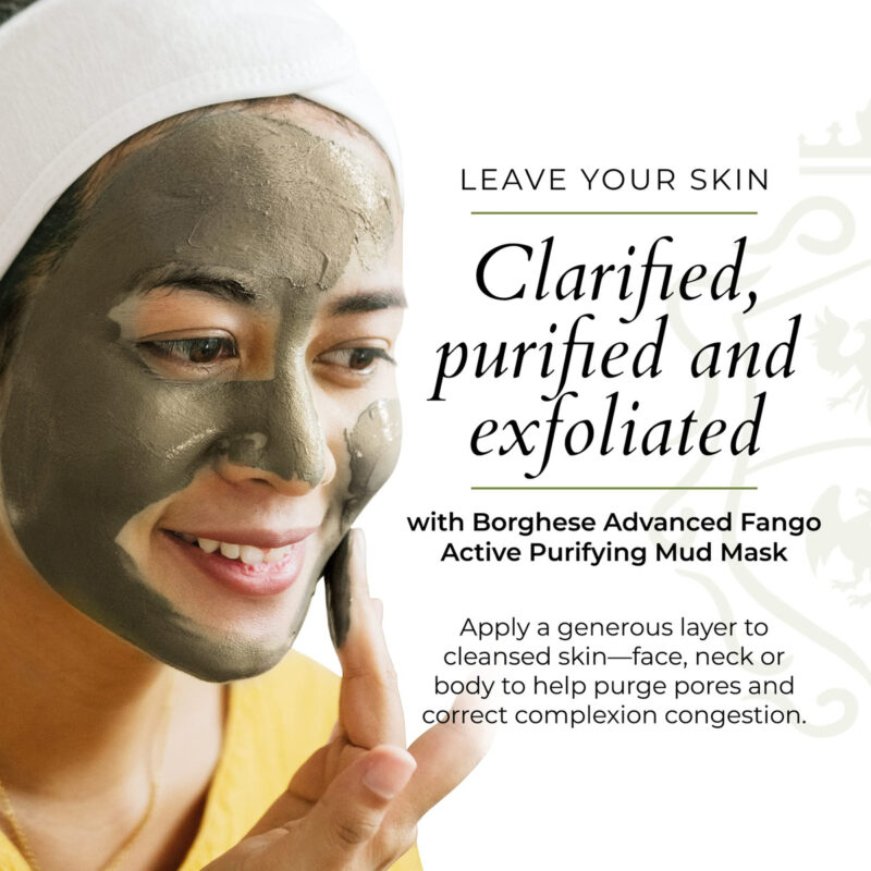 Máscara De Lama Borghese Advanced Fango Active Purifying 220 - Image 2