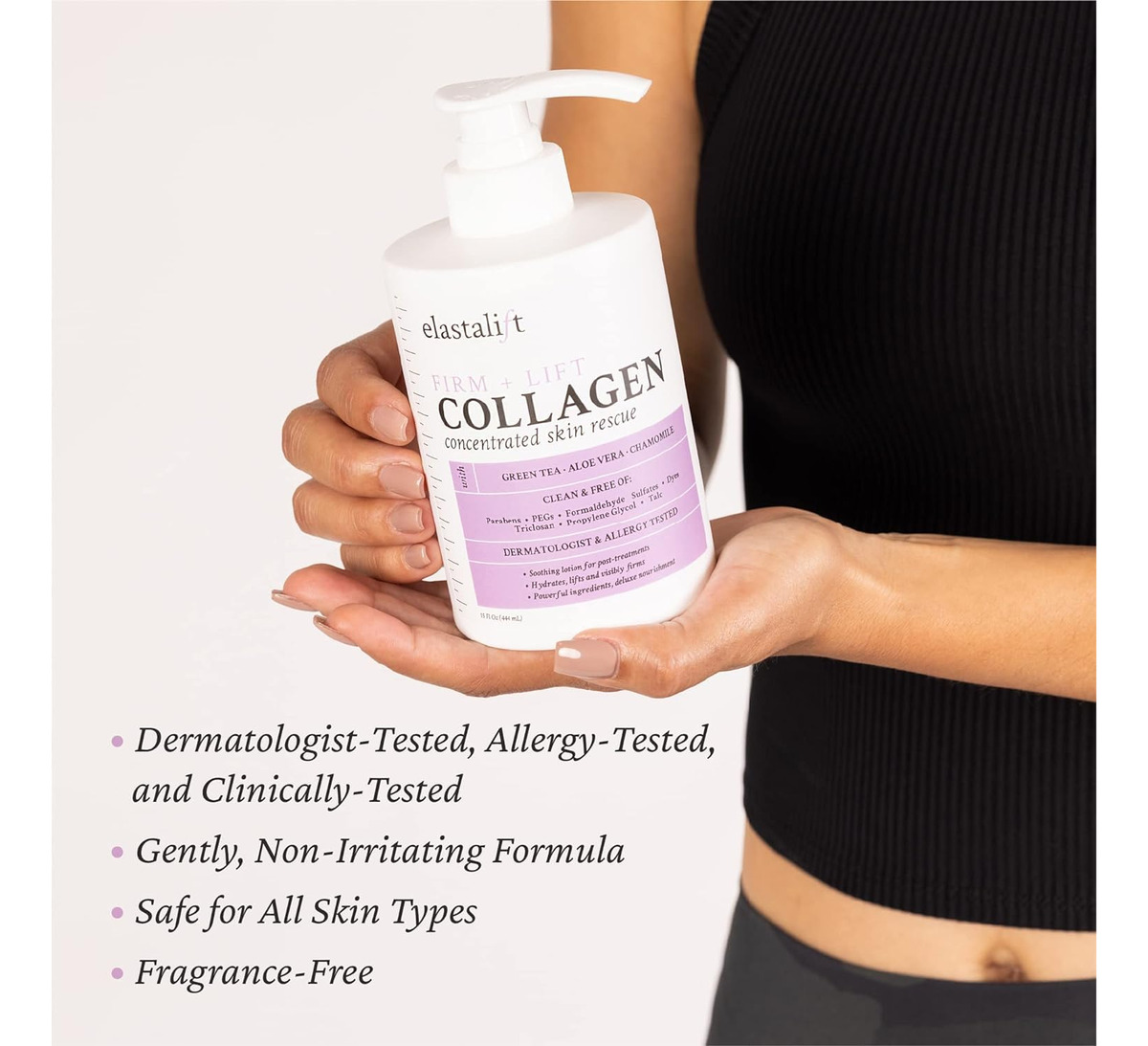Pacote De Cuidados Com A Pele Elastalift Collagen Cream + Ma - Imagem 6