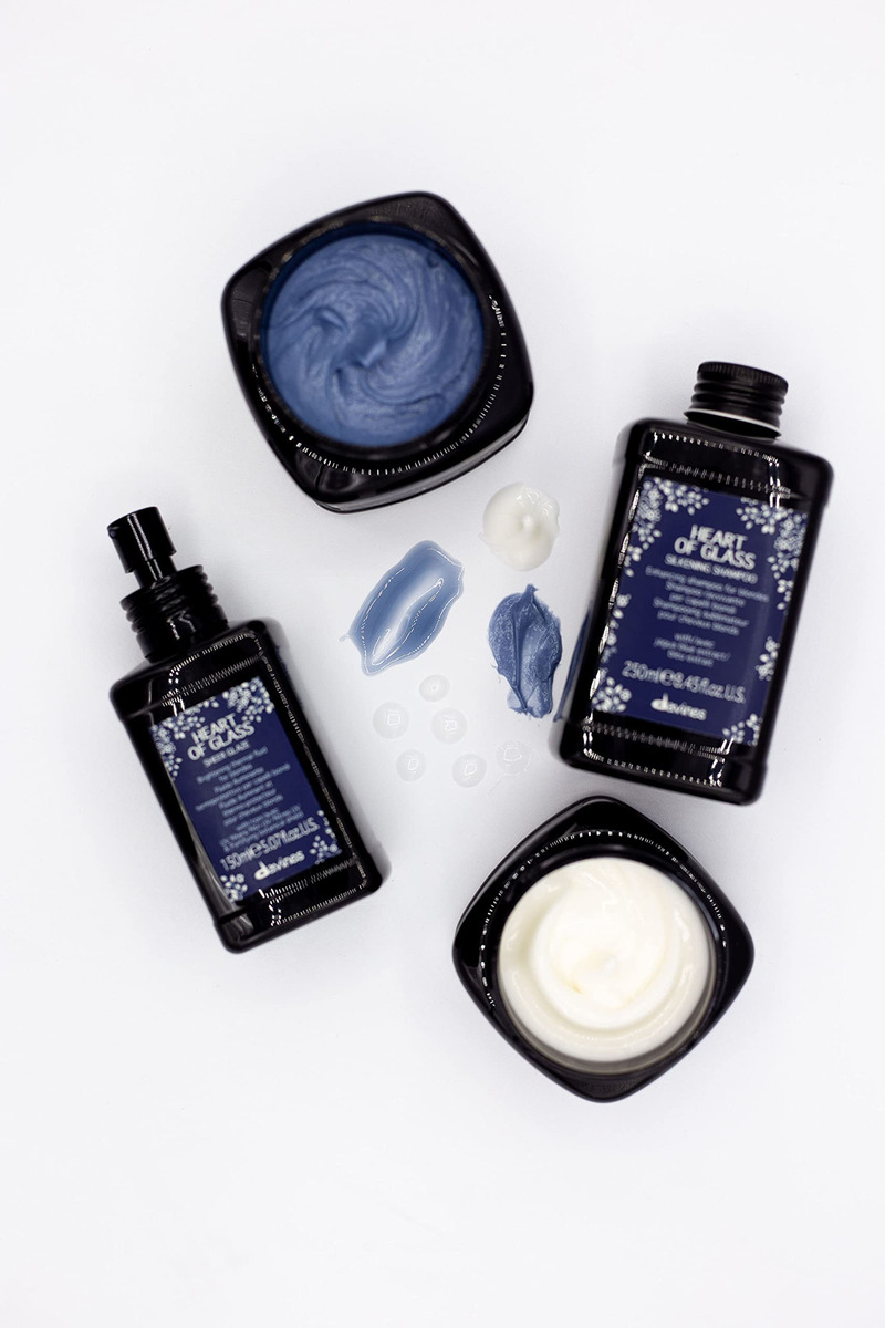 Condicionador Davines Heart Of Glass Rich For Blonde Care 90 - Imagem 3