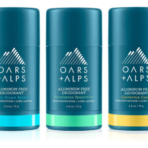 Desodorante Oars + Alps, Sem Alumínio, 75 Ml Para Homens E M