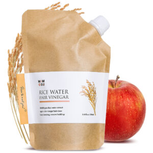 Enxágue O Cabelo Com Vinagre De Maçã Mimosu Com Água De Arro
