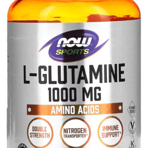 L-glutamina 1000mg Now Foods Sports 120 Caps Importado