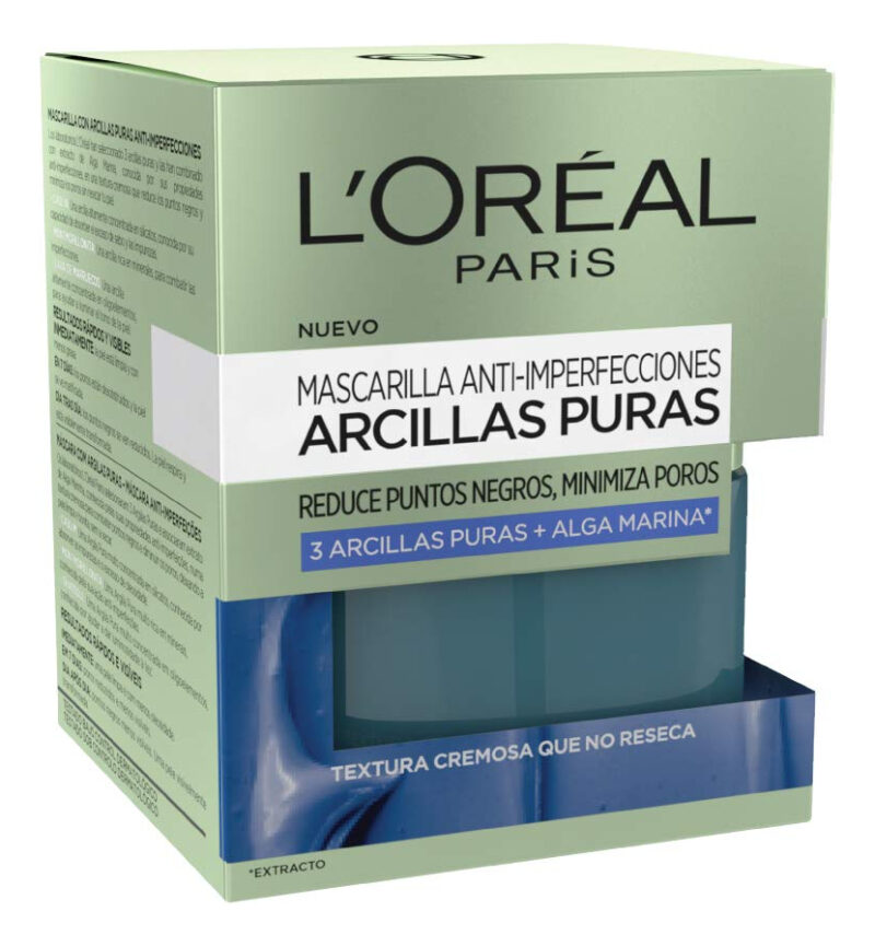 Máscara Facial Loréal Paris Pure-clay Com Algas Marinhas 50m - Image 2
