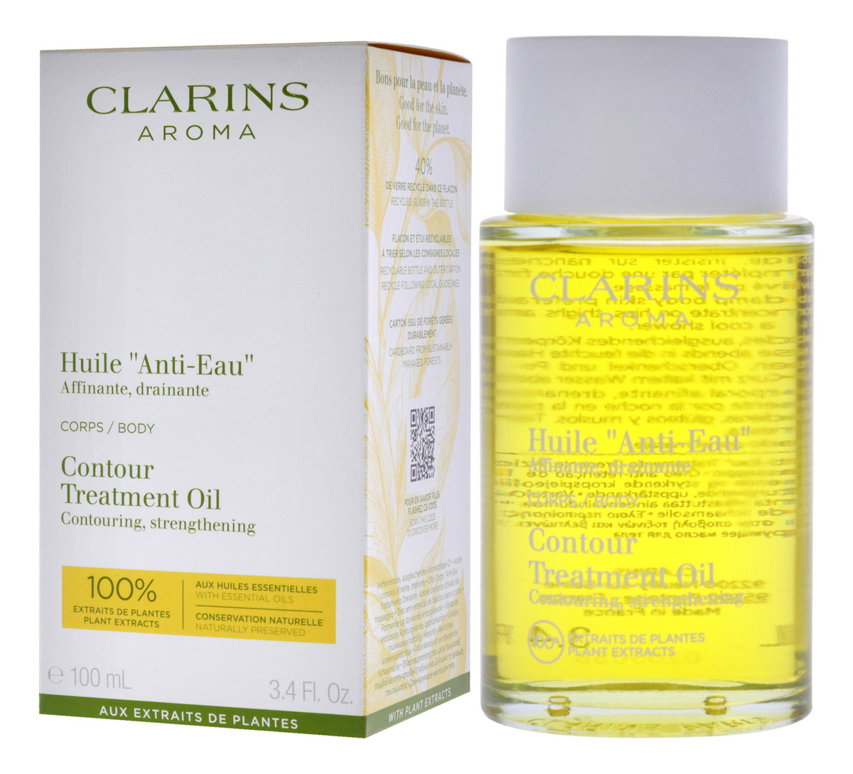 Óleo De Tratamento Corporal Clarins Anti Eau 100ml - Imagem 3