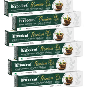 Pasta De Dente Herbodent Premium 172 Ml, Pacote Com 6, 21 Er