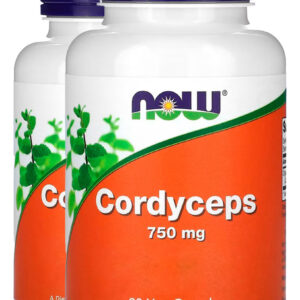Cordyceps 750mg 90 Veg Caps Importado 2un Now Foods