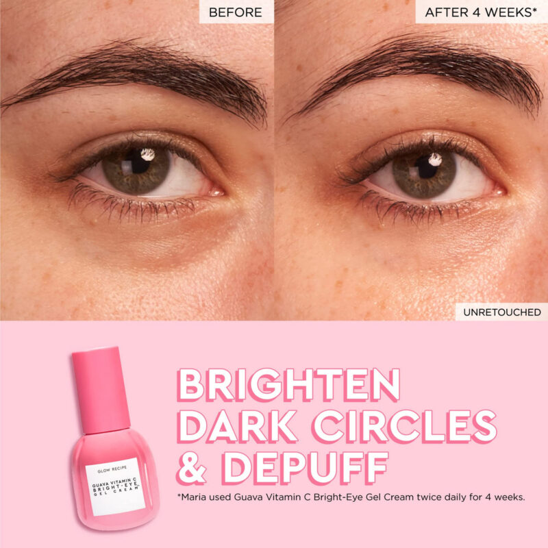 Receita De Creme Para Os Olhos Glow, Goiaba, Vitamina C, Cla - Image 4