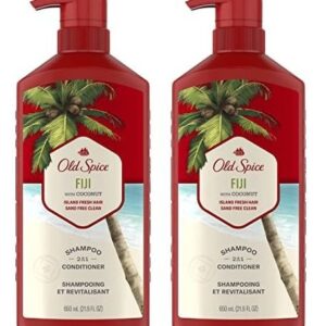 Old Spice Fiji 2 Em 1 Shampoo E Condicionador Masculino Twin