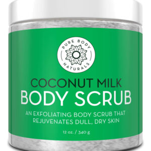 Esfoliante Corporal Pure Body Naturals Leite De Coco 350ml