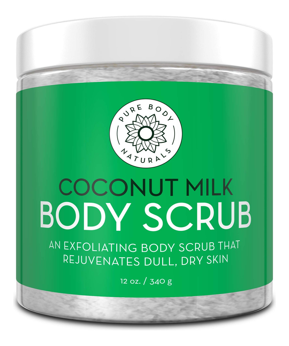 Esfoliante Corporal Pure Body Naturals Leite De Coco 350ml