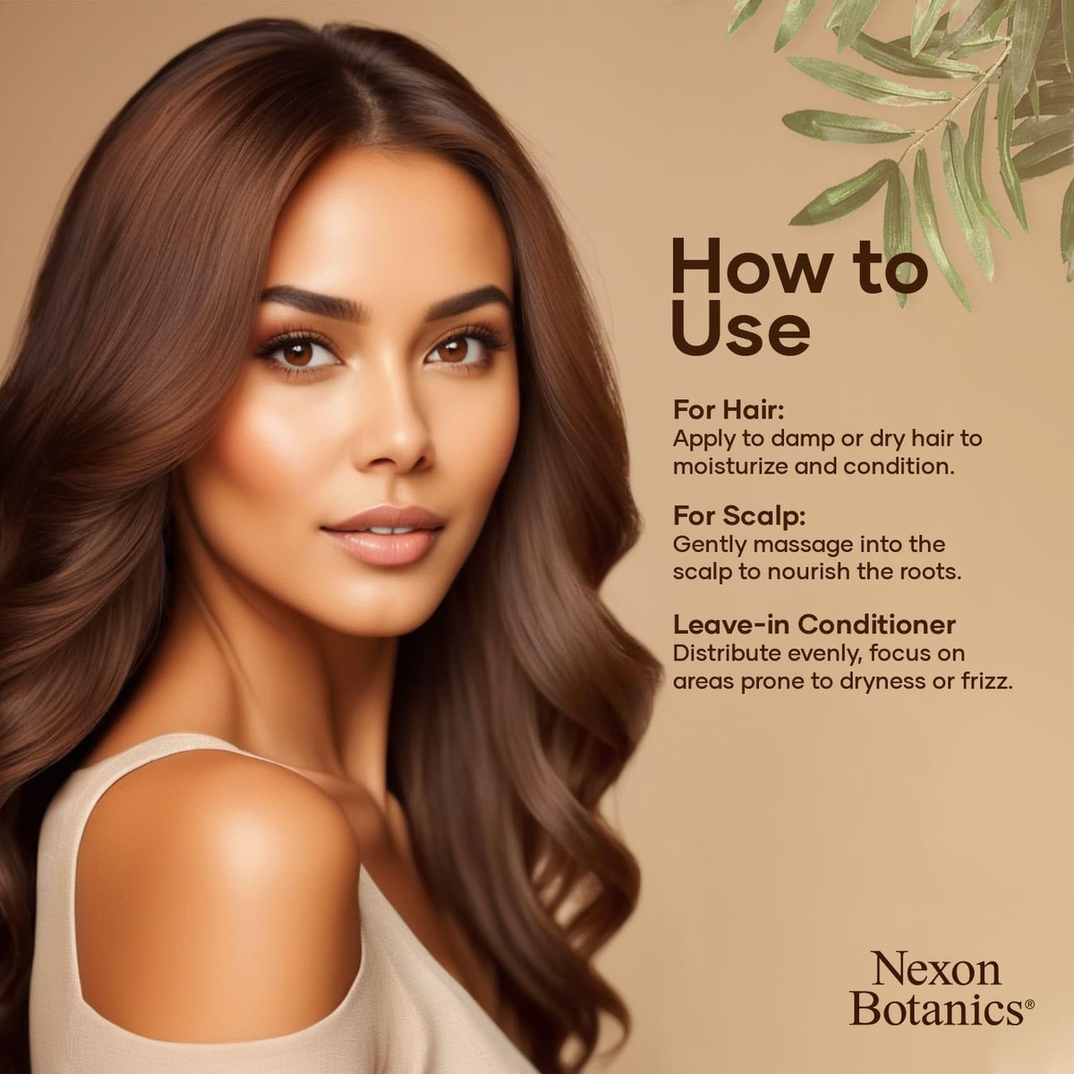 Óleo De Cabelo Nexon Botanics Nourishing 120ml Para Cabelos - Imagem 4