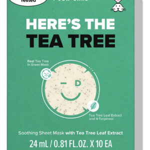 Pacote De Máscaras Em Folha I Dew Care Here's The Tea Tree 1