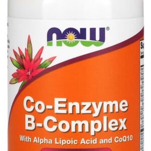Coenzima Complexo B Now Foods 60 Cápsulas Importado