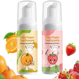 Creme Dental De Espuma Frduga Kids For U Shape Toothbrush 2x