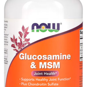 Glucosamina E Msm Now Foods 180caps Importado