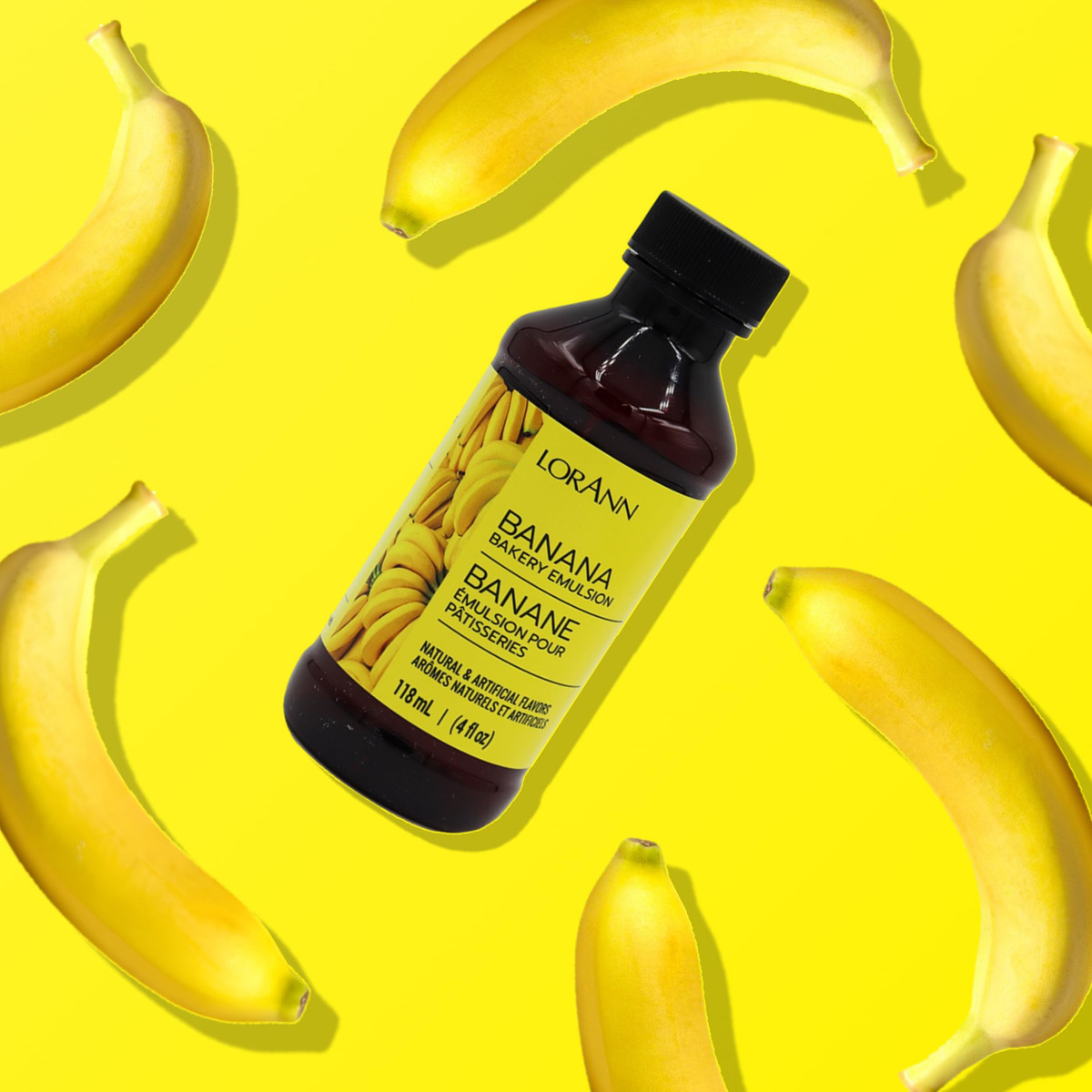 Emulsão De Padaria Lorann Oils Banana True Banana 118ml - Imagem 2