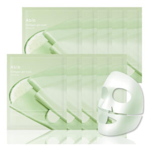 Máscara Facial Abib Collagen Gel Heartleaf Jelly 10 Folhas