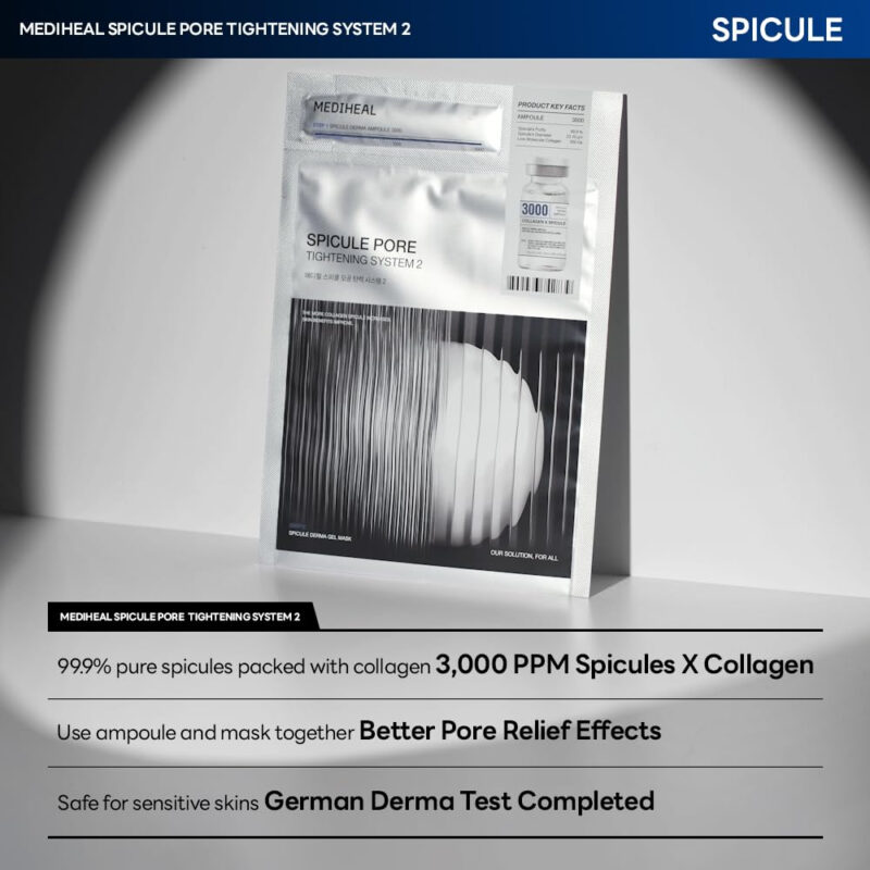 Skincare Mediheal Collagen Spicule Pore Care System 10 Unida - Image 5