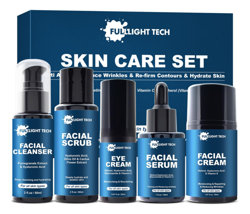 Conjunto De Cuidados Com A Pele Fulllight Tech Anti Aging Pa