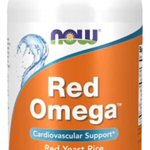 Óleo De Peixe Red Omega Now Foods 180 Sofgels Importado