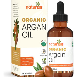 Óleo De Argão Naturise Orgânico Prensado A Frio 30ml Para Ca